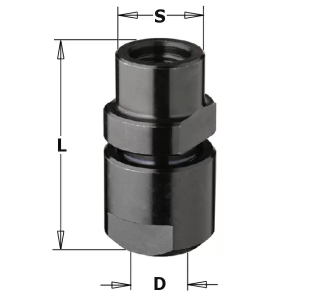Патрон (без цанги) M12x1 для цанг 6-6,35-8-9,5мм