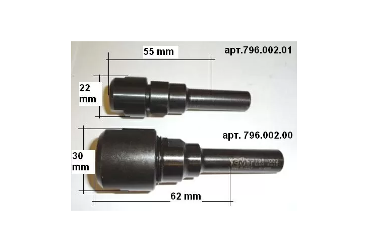 Превью 2 к Патрон с цангой D=12,7 S=12,7