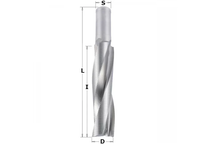 Превью 1 к Фреза спиральная монолитная 40x165x235 Z=3R S=30 RH