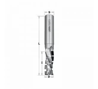 Фреза пазовая DP 12x12X40 d=12 I=31 L=80 Z=3 RH
