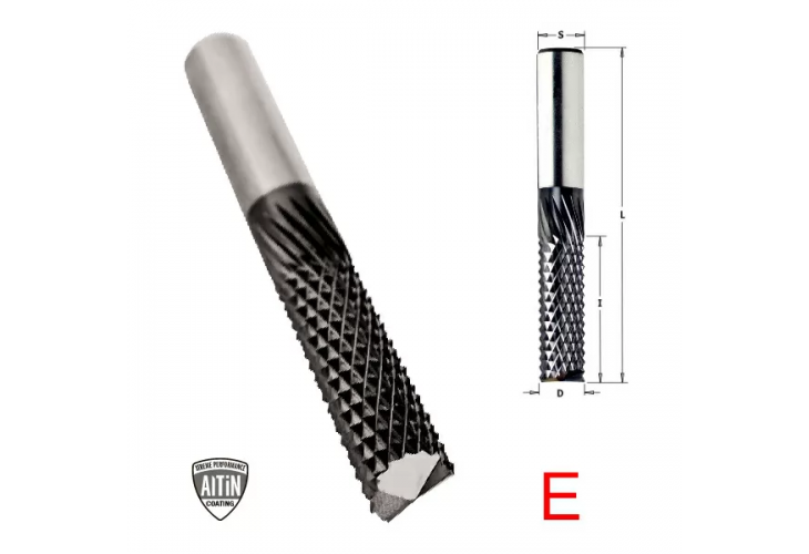 Превью 2 к Фреза монолитная для композитных материалов D=6x19x50 RH