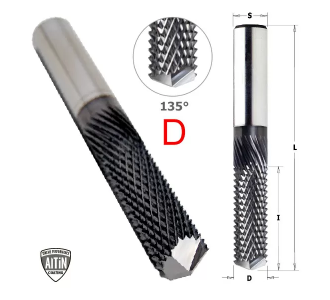 Фреза&nbsp;монолитная&nbsp;для&nbsp;композитных&nbsp;материалов&nbsp;D=6.35x25.4x63.5&nbsp;RH