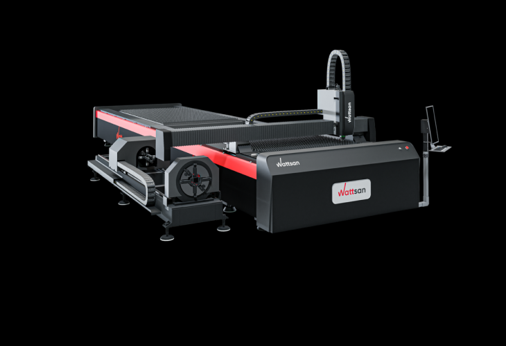 Превью 1 к Лазерный станок по металлу WATTSAN 1530S ROTATORY TABLECHANGE