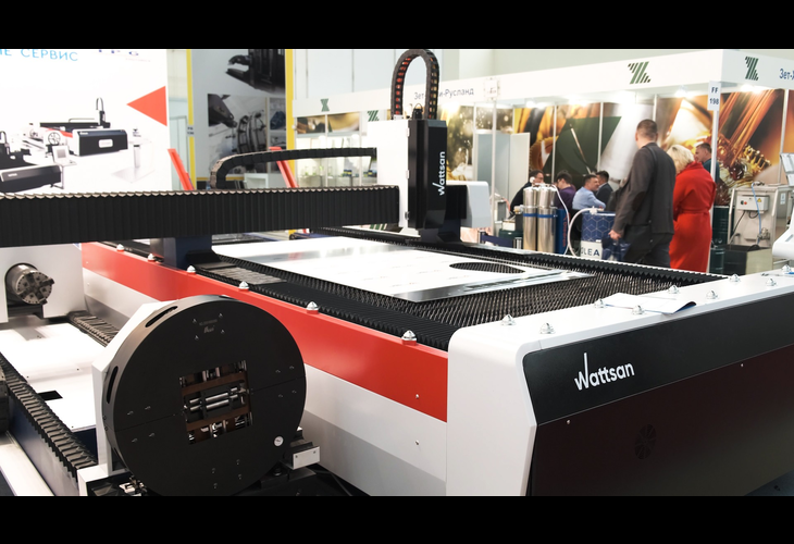 Превью 5 к Лазерный станок по металлу WATTSAN 1530S ROTATORY TABLECHANGE