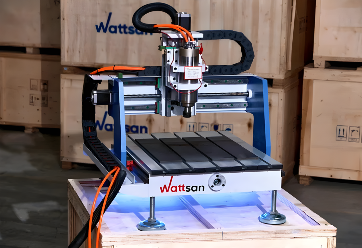 Превью 2 к Фрезерный станок с ЧПУ WATTSAN 0404 MINI по дереву