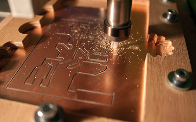 Фрезеровка печатной платы на ЧПУ