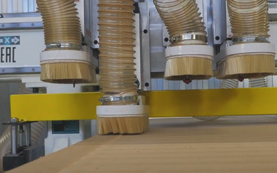 Фрезерный станок с ЧПУ по дереву с 4 шпинделями. Обзор Wattsan M4S 1325