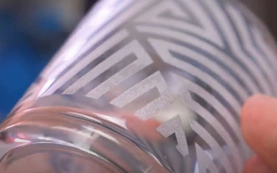 Гравировка бокалов на лазерном станке с ЧПУ