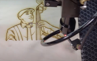 Обзор малогабаритного лазерного станка M 500