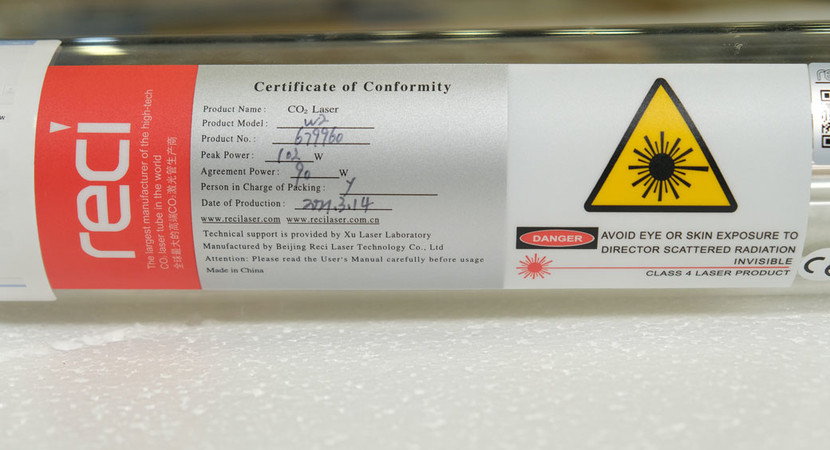 Как проверить подлинность лазерной трубки?