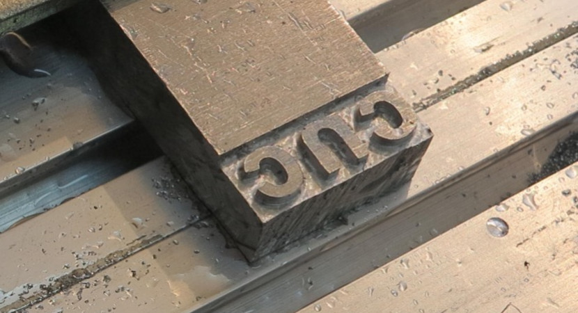 Изготовление магниевых клише на фрезерных станках с ЧПУ